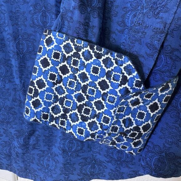 ROBERT GRAHAM CULLEN JACQUARD PRINT FLIP CUFF SHIRT 2XL EUC CLASSIC FIT $188 - Picture 2 of 8
